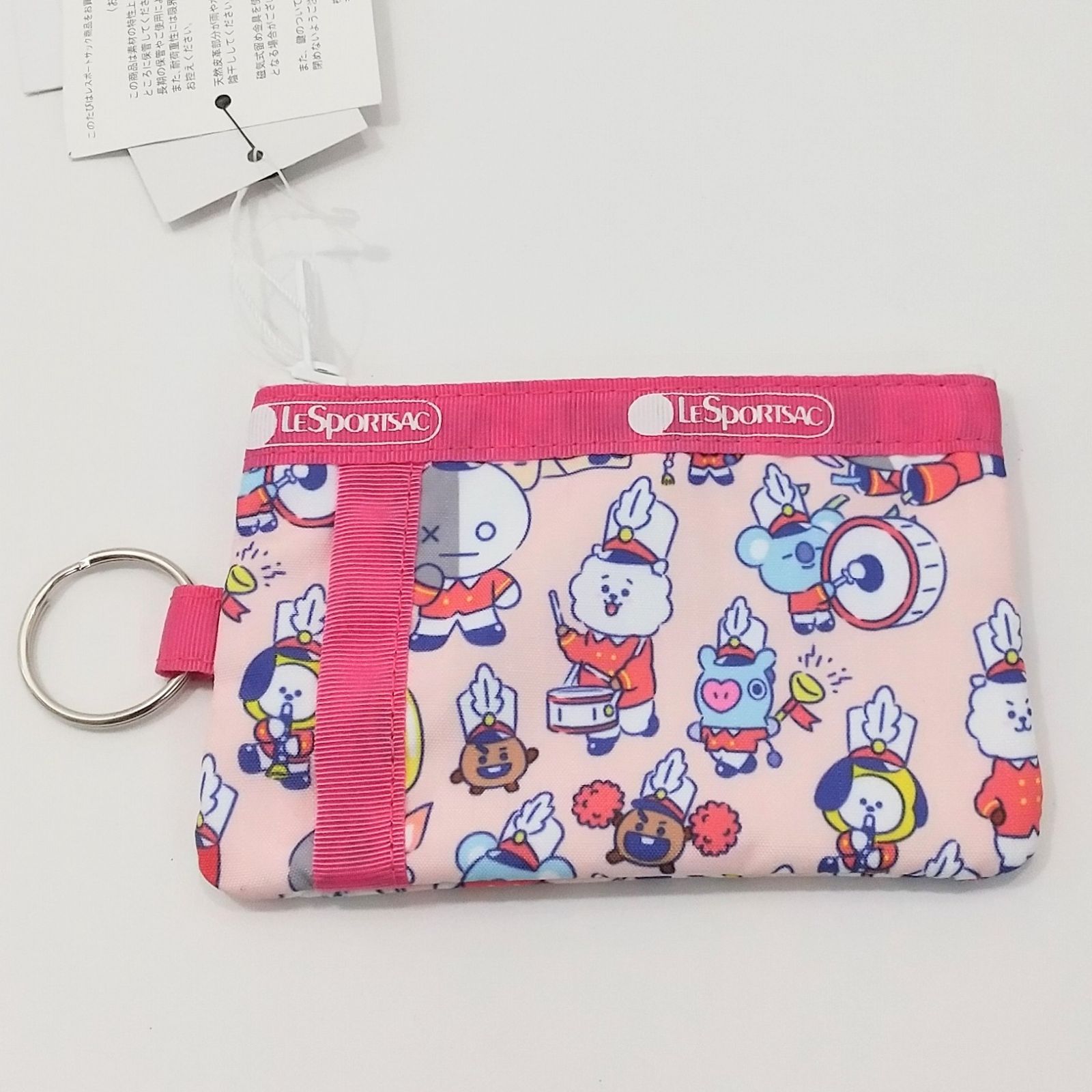 LeSportsac レスポートサック BT21 コラボ パスケース 新品タグ