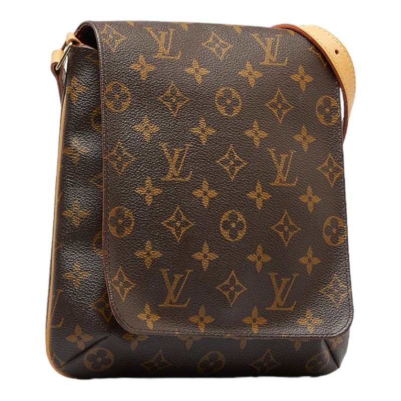 ルイ ヴィトン モノグラム ミュゼットサルサ ショート ショルダーバッグ M51258 PVC レディース LOUIS VUITTON 【214-24251】マグネット式内側