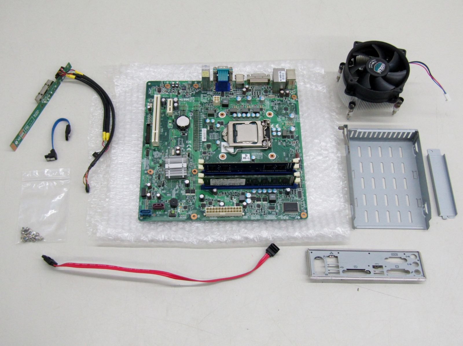 パーツ 部品｜CPU Celeron G1620 2.70GHz ｜NEC MS-7770 VER:1.0 マザーボード｜メモリー4GB バックパネル Mate JML-H 取外 O4290