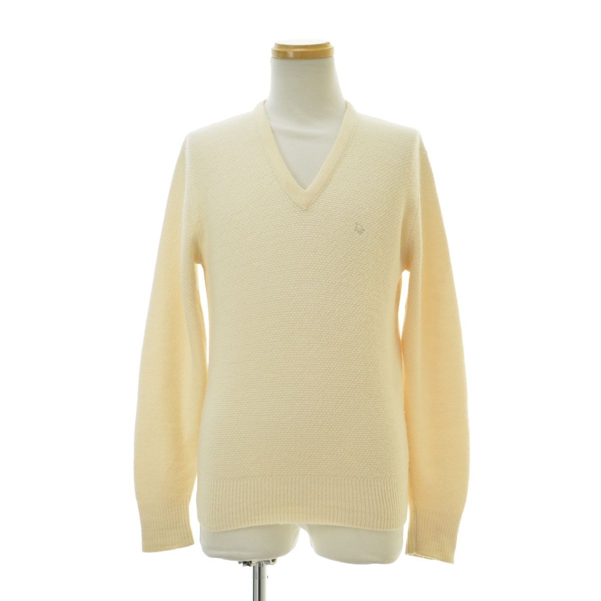【ChristianDior】OLD archive USA製 Vネックニット ChristianDior】OLD archive USA製 Vネック長袖ニットセーター - メルカリ