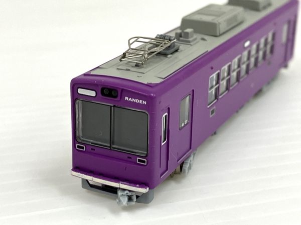 MODEMO NT124 京福電鉄 モボ621形 京紫塗装 M車 Nゲージ 中古 O8589471