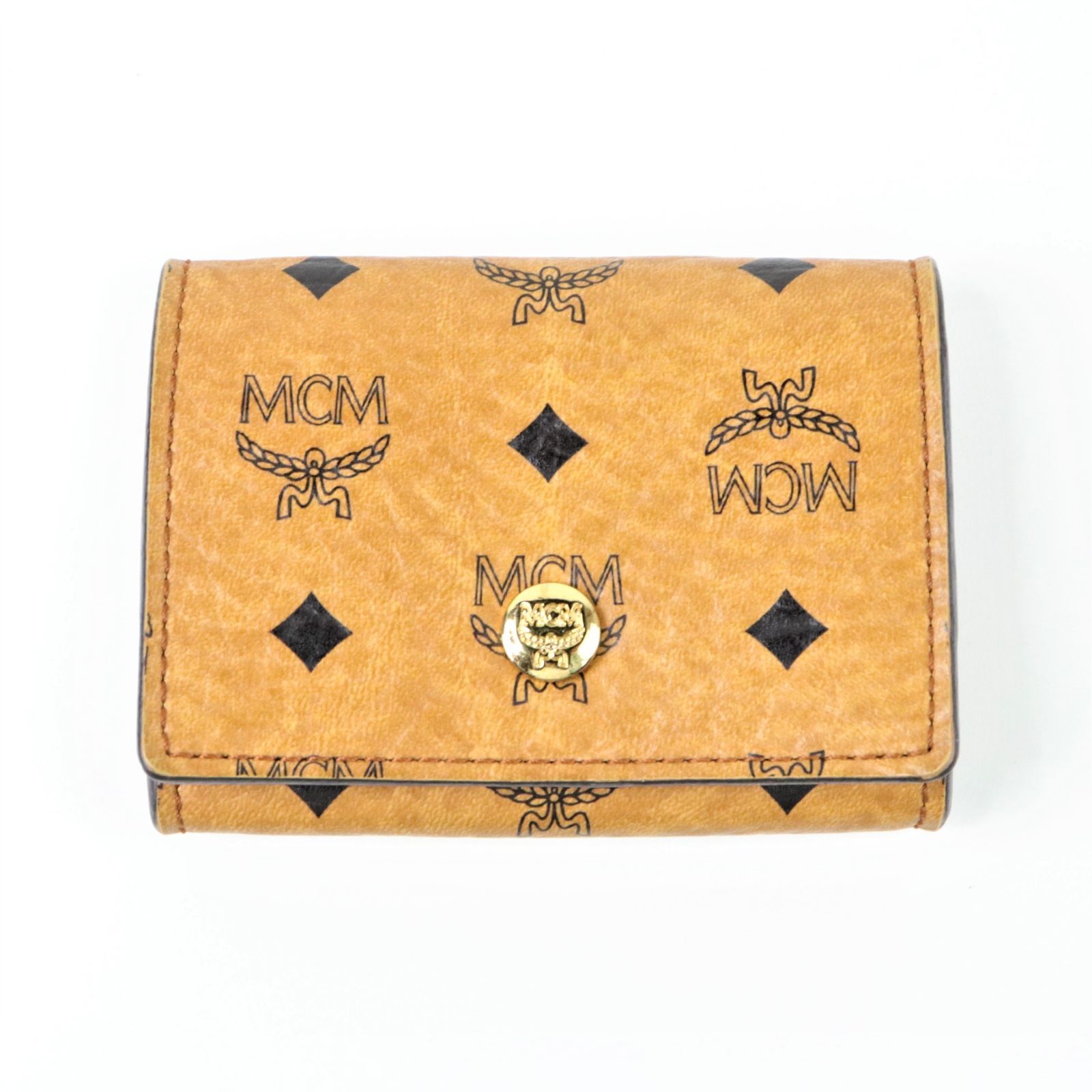 買取評価 MCM(エムシーエム）レザー コイン．カードケース AU972 - 小物