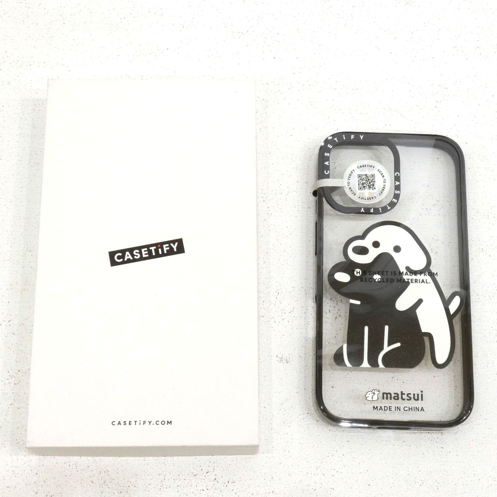 iPhoneアクセサリー Casetify matsui iPhone16Pro 新品 CASETiFY Matsui ミラーケース ケースティファイ