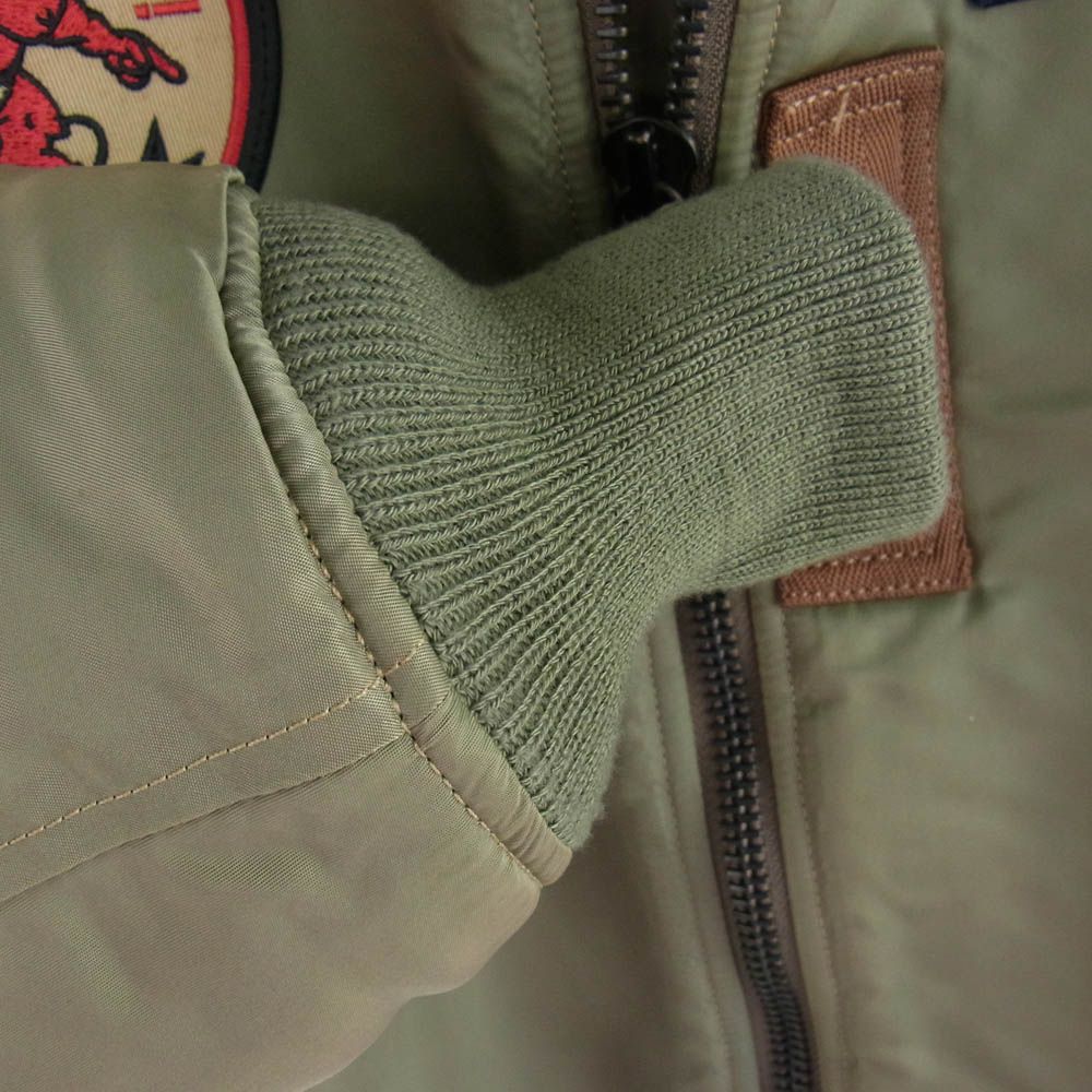 テッドマンミリタリージャケット TEDMAN - テッドマン MA-1 ワッペン