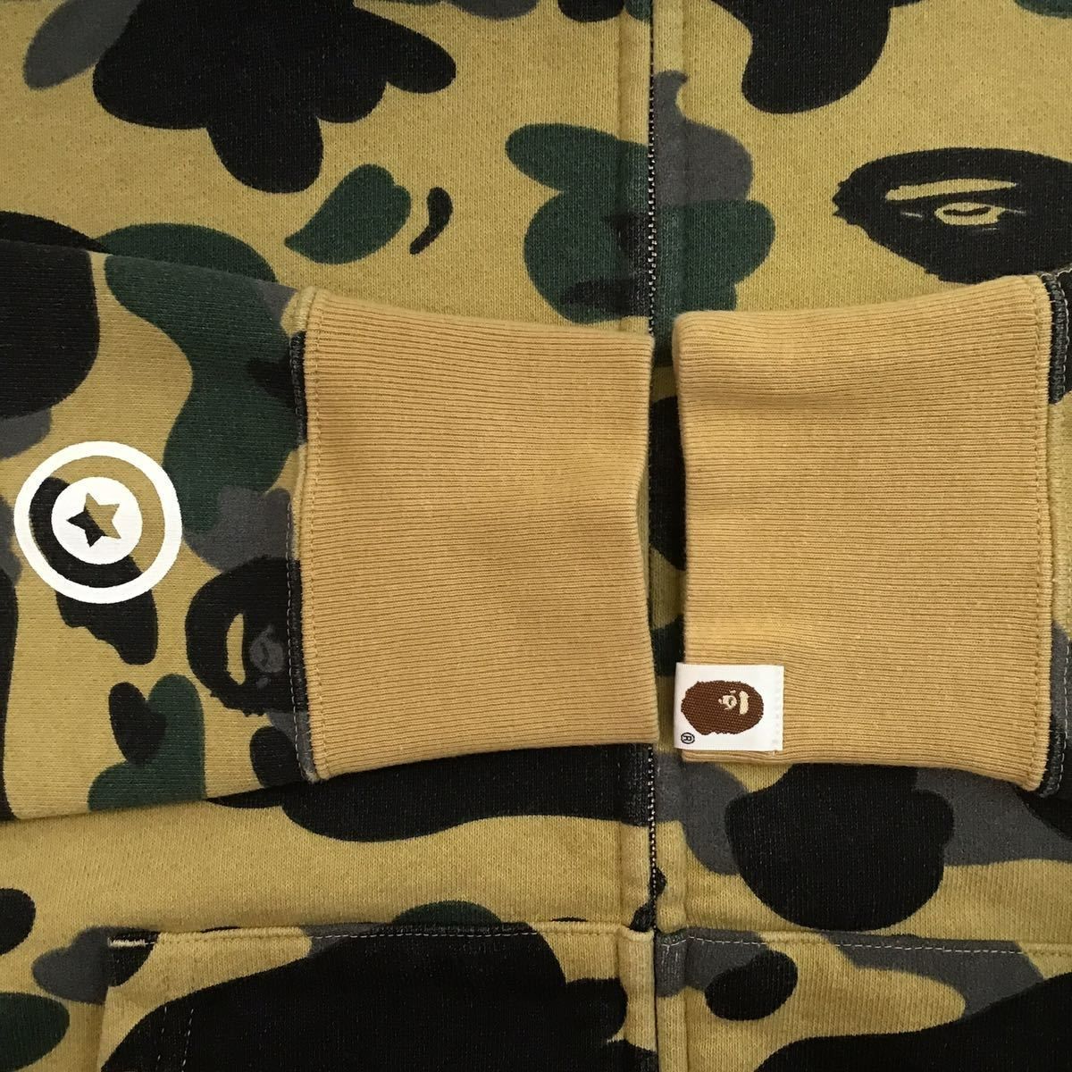 ☆ZOZO限定☆ リフレクターカモ シャーク パーカー Sサイズ BAPE camo  
