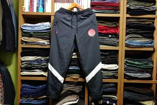 Nike ナイキ PSG x ジョーダン ウーブン パンツ 黒 S 30 31