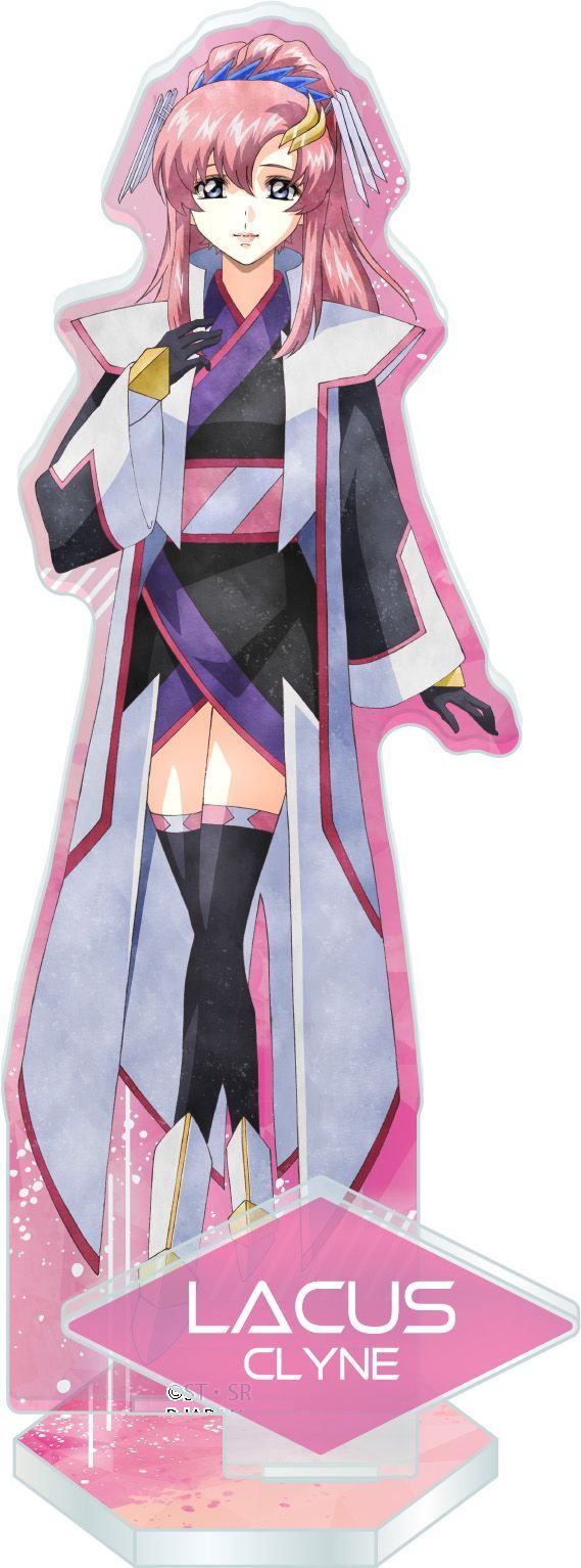 ガンダムSEED ガンダムカフェ　アクリルスタンド　ラクスクライン　正月 新品・公式】劇場版 機動戦士ガンダムSEED FREEDOM ウェット