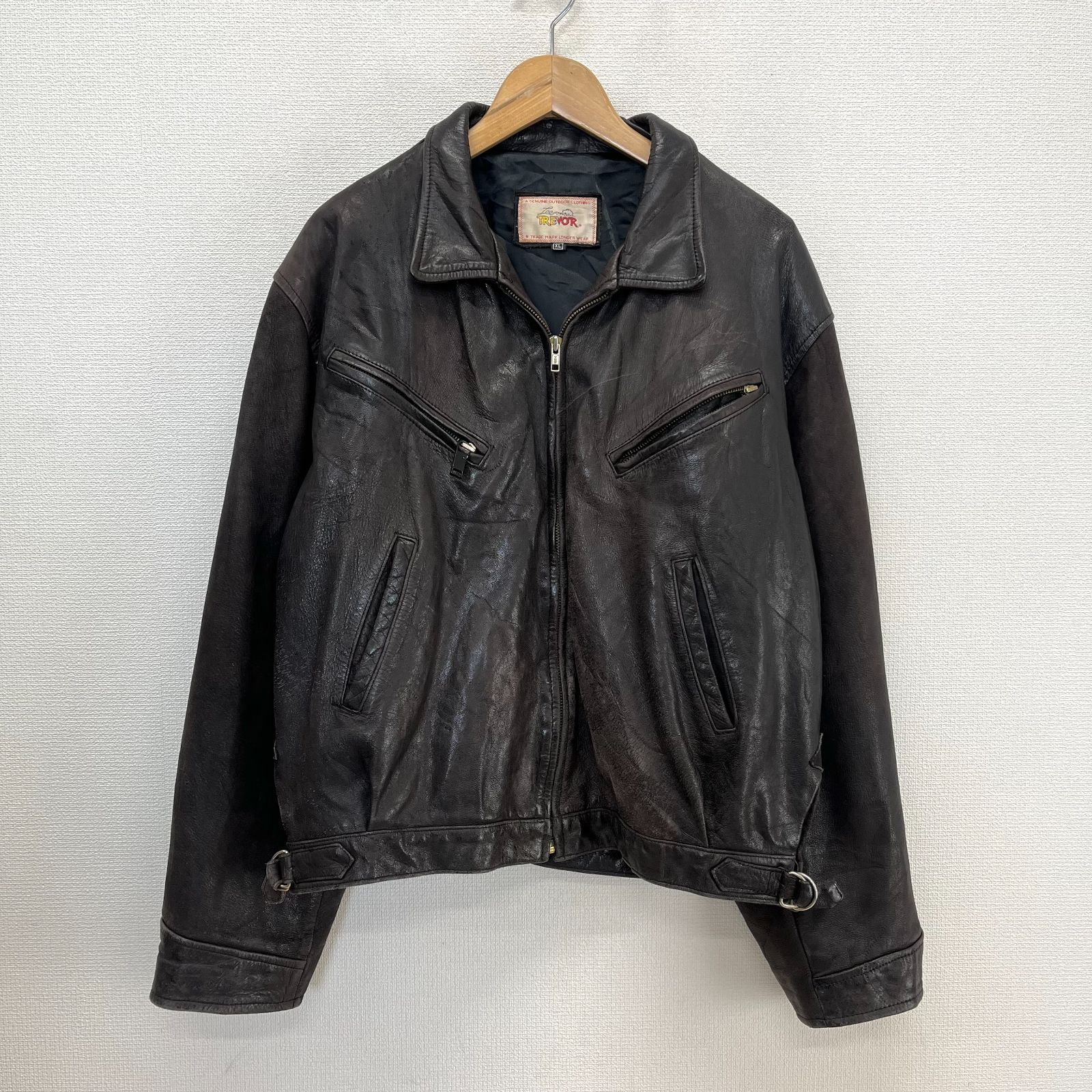 【vintage】LEE TREVOR リー トレヴォー レザージャケット Lee Trevor リー・トレヴォー 80s 90s レザージャケット ヴィンテージ