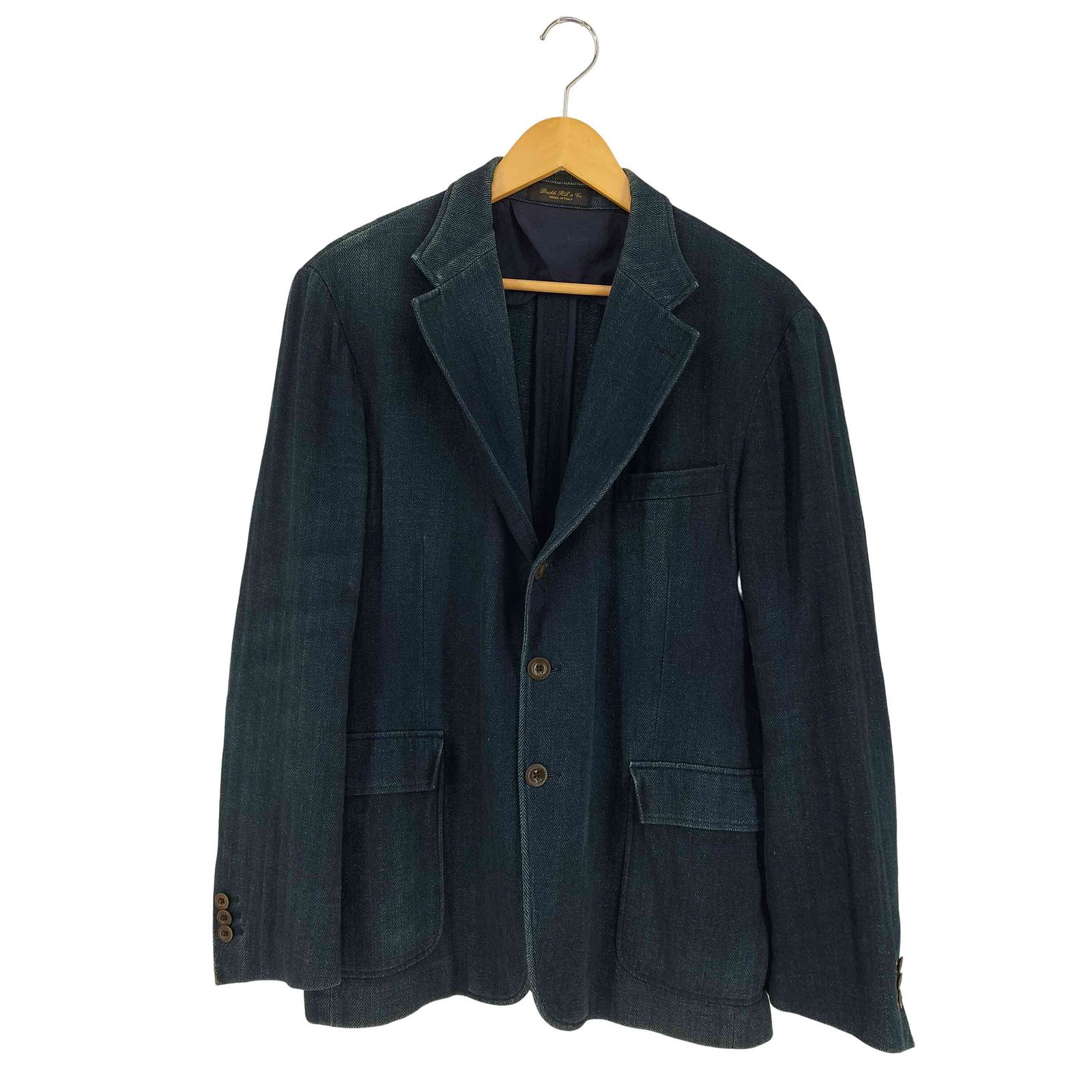RRL ダブルアールエル インディゴ ウール コットン テーラード ジャケット RRL（ダブル アール エル）の「インディゴ コットン スポーツ