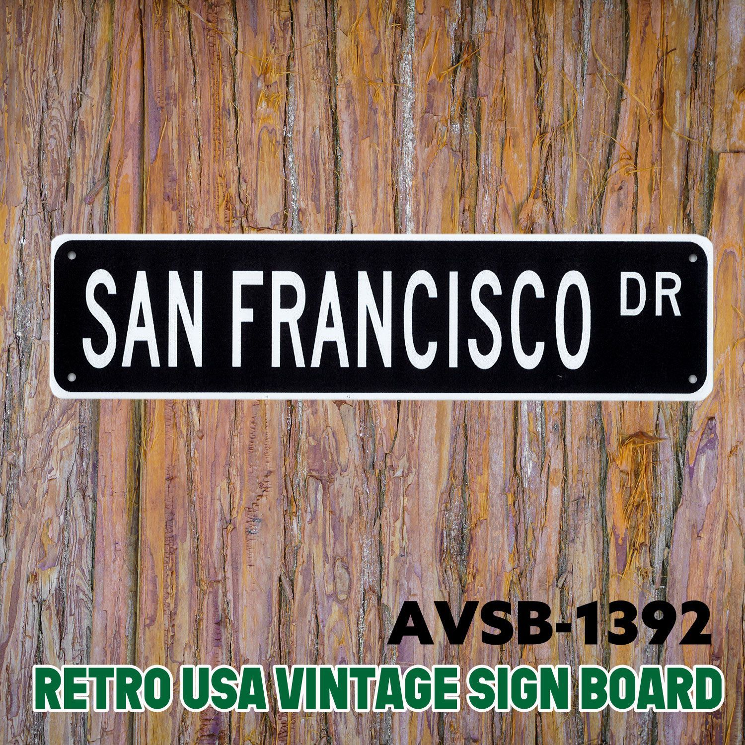 サンフランシスコ 標識 看板 プレート インテリア