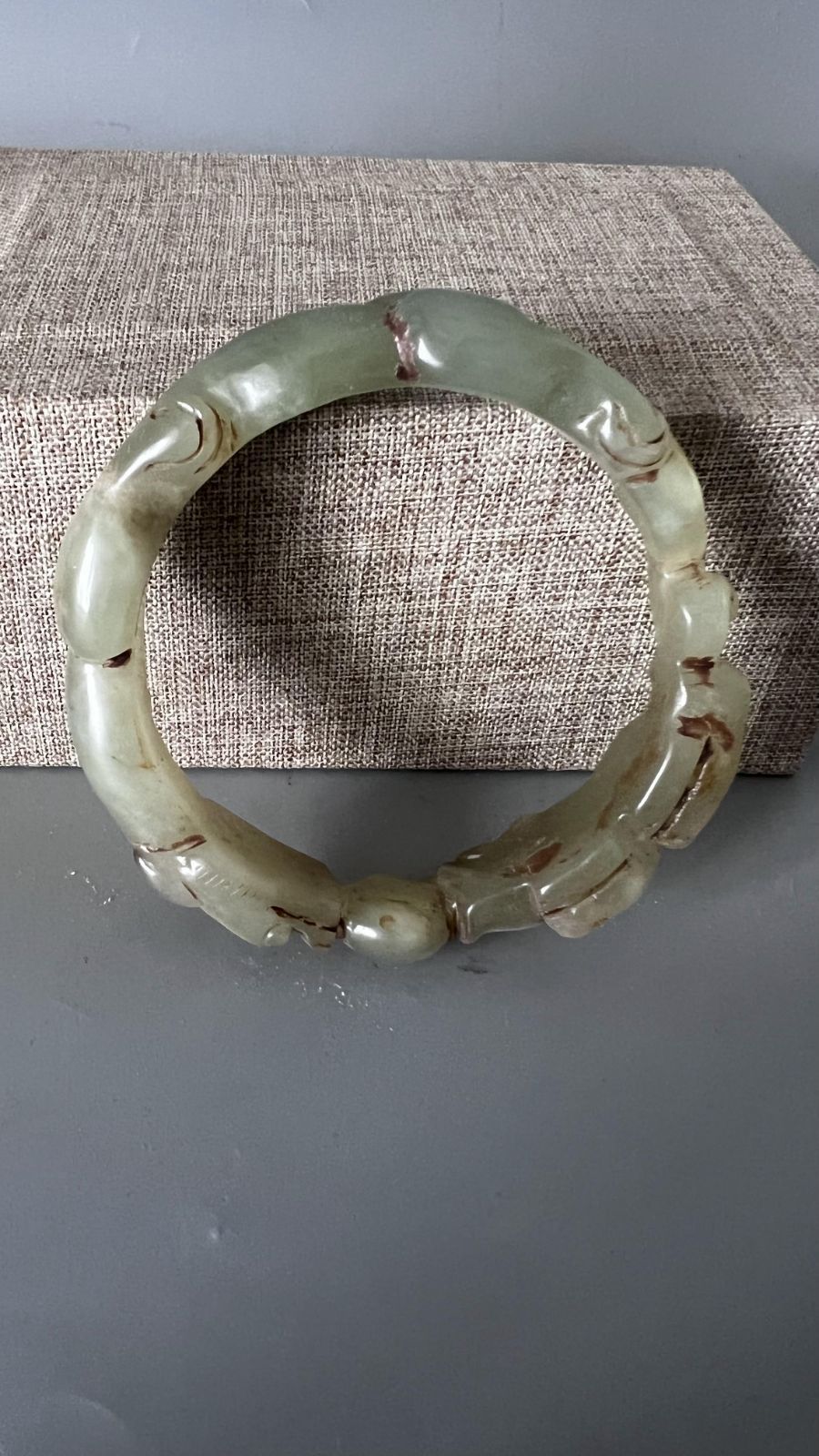 中国 象嵌螺鈿装飾 山水人物文 硯屏 V 4496 Pin page