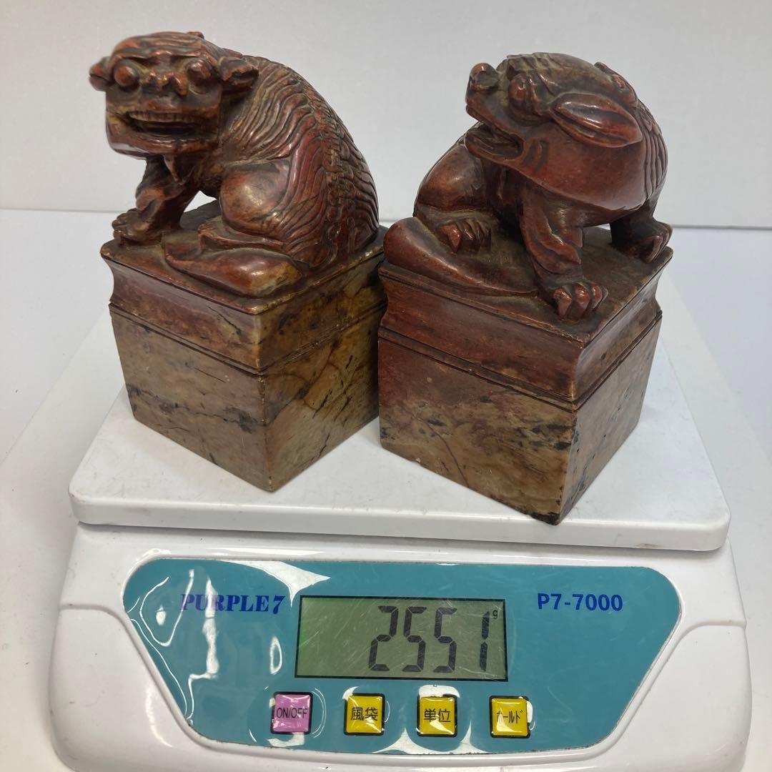 獅子の印材 2251g 東H6-0606 タカサ WWW_NOITHATQUANGTHANH_NET