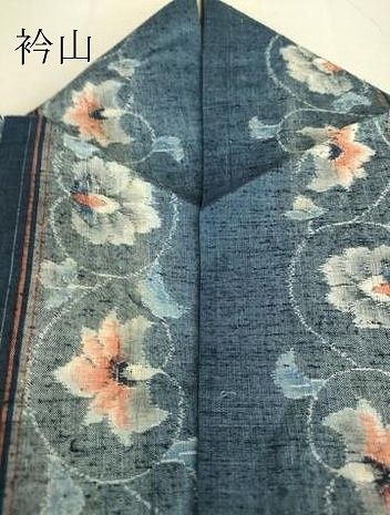つむぎページ SOLD 着物リメイク 大島紬 ワンピース M〜L （着物リメイク