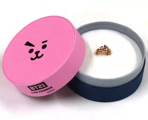 銀製品・指輪・アクセサリー　[箱欠品] COOKY(ジョングク) ピアス 「BT21 Collection meets SAMANTHA SILVA(サマンサシルヴァ)」 中古】銀製品・指輪・アクセサリー(男性) COOKY(ジョングク
