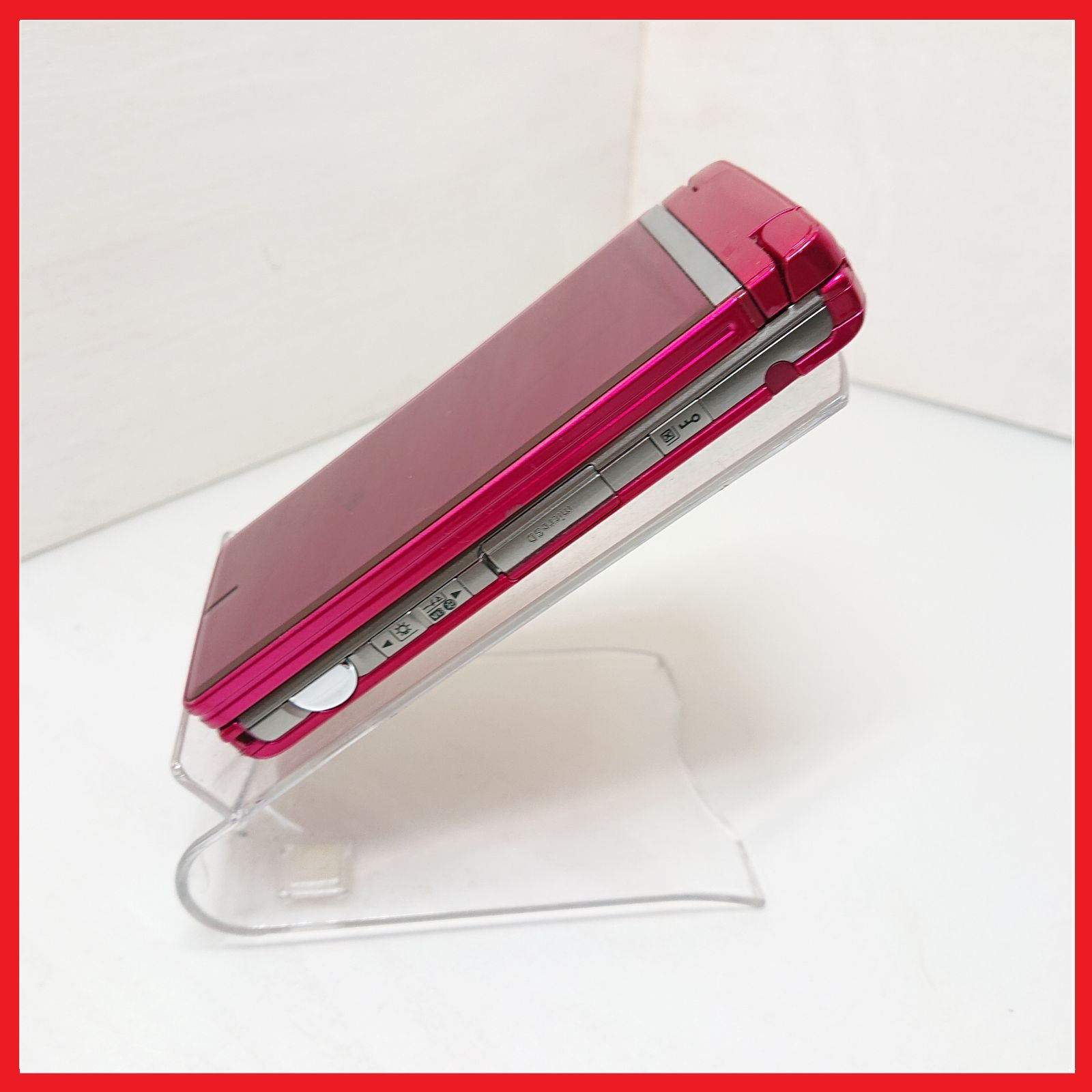 docomo CA-01C PRIME series EXILIMケータイ【白ロム】：ガラケー 携帯