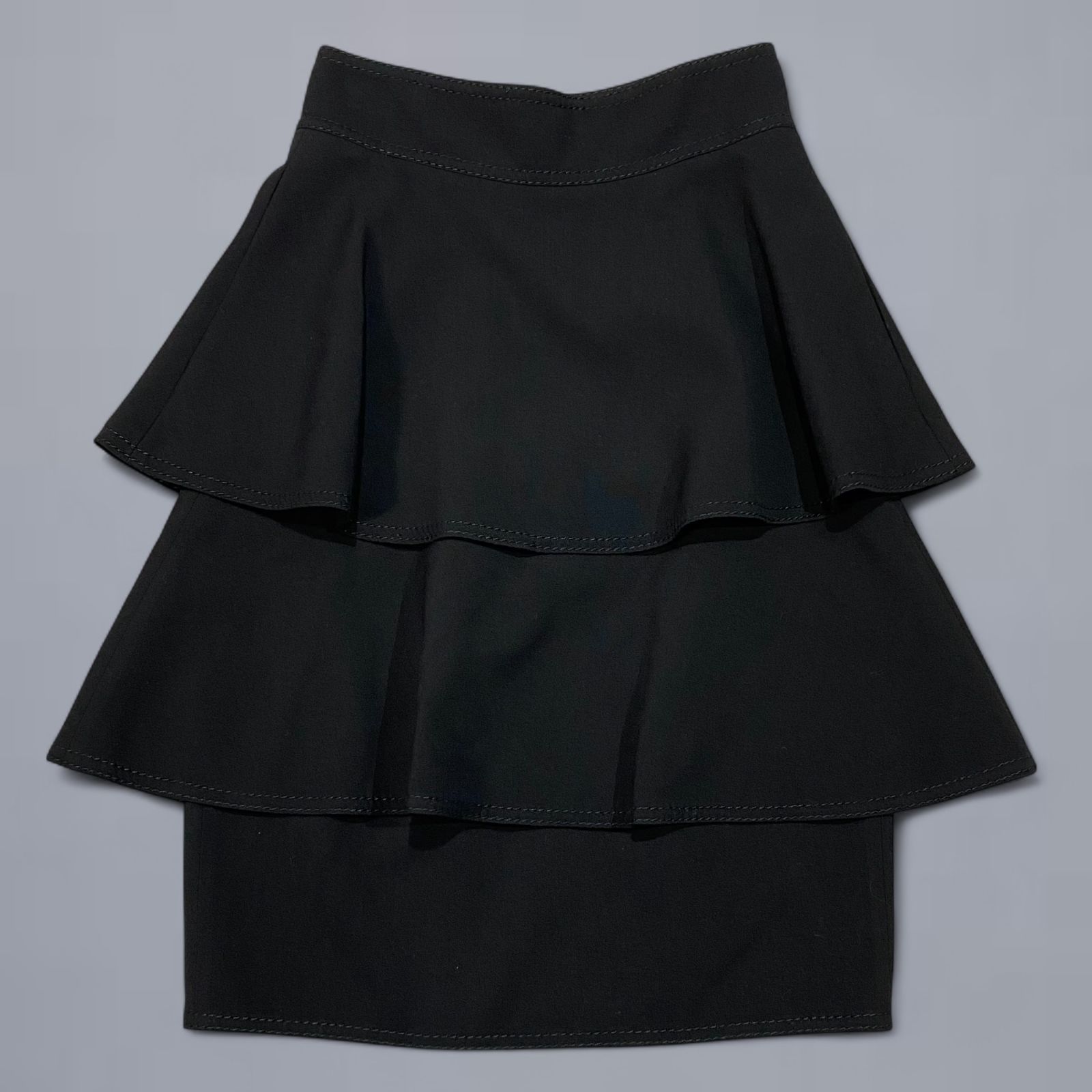 STELLA McCARTNEY ステラマッカートニー フレアスカート 36 ブラック