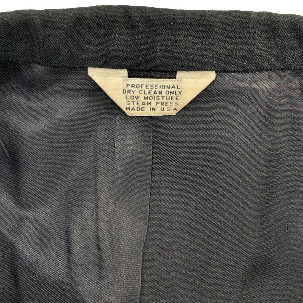 お買い物の参考にどうぞ。 90年代 CELLINI ダブルブレスト テーラードジャケット ブラック メンズ 42 L 古着 v4649 最大35％offセール。