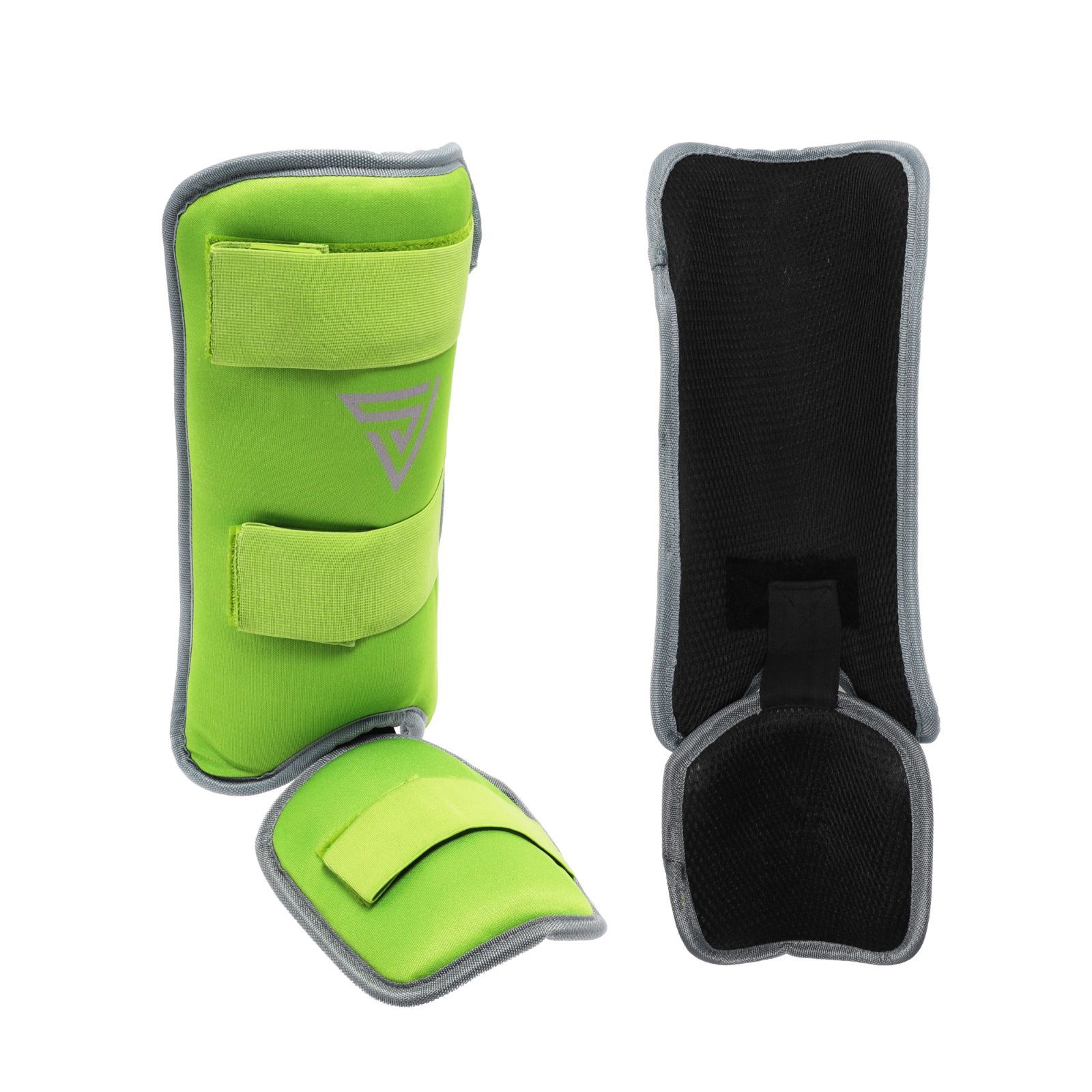 S-VOLTA　打者用フットガード　左右兼用 Lime × Green