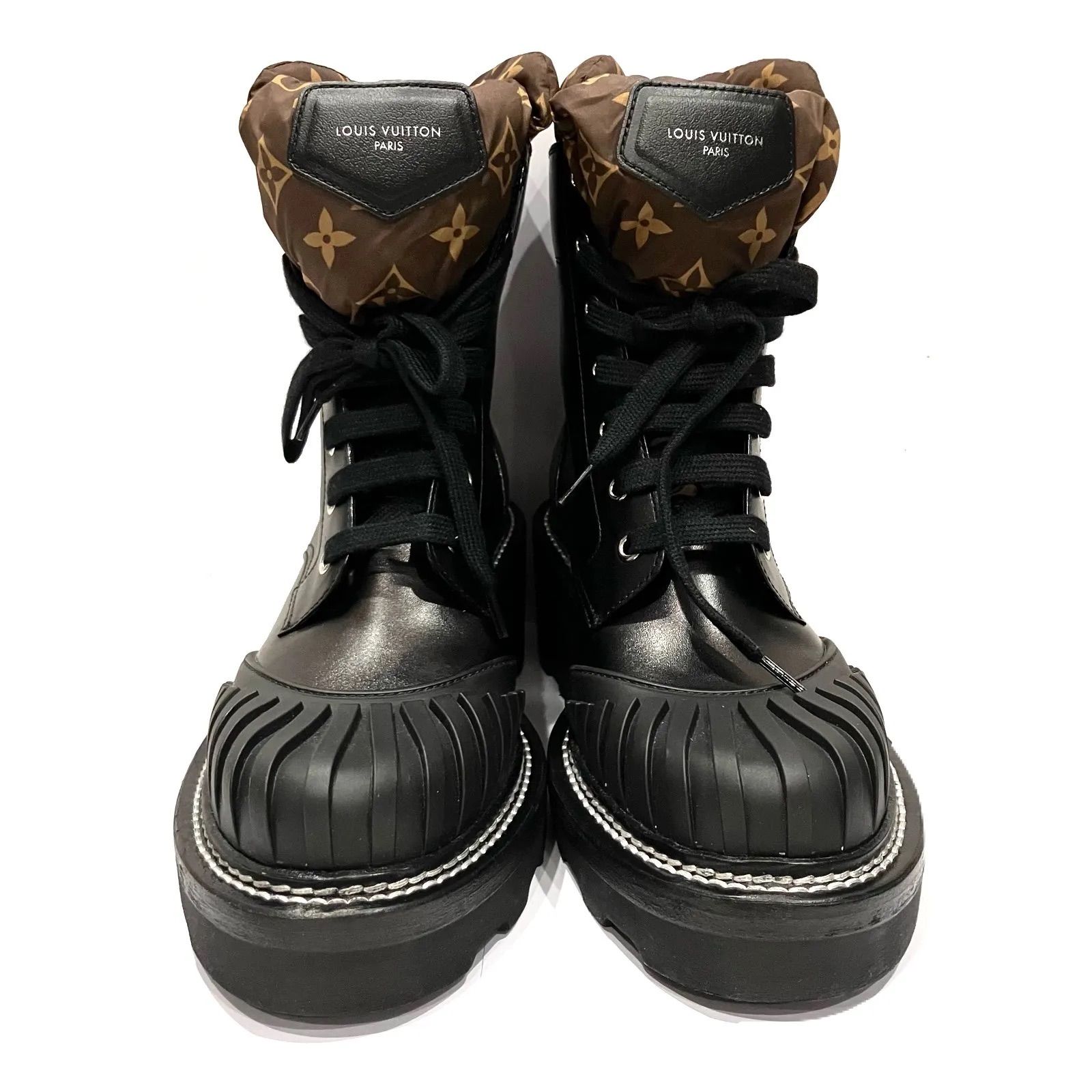 ルイヴィトン　LOUIS VUITTON ショートブーツ ボブール　34.5 LV ボブール アンクルブーツ ｜ルイ・ヴィトン 公式サイト - 1AABB9