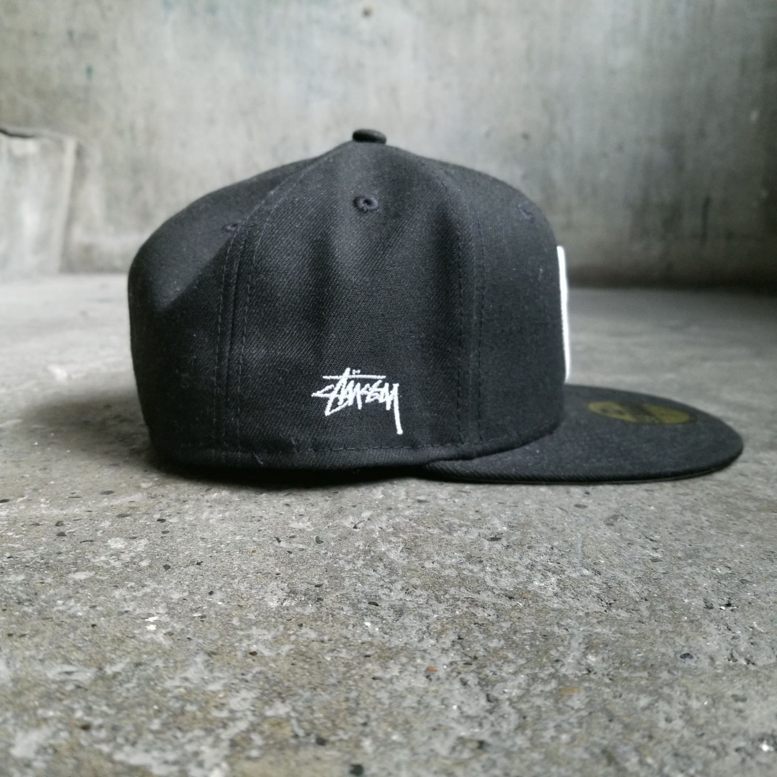 STUSSY NEW ERA キャップ 7 1/2 old stussy 00s OLD STUSSY × FUTURA × NEWERA/Logo Cap/ 7 1/2 (59.6cm