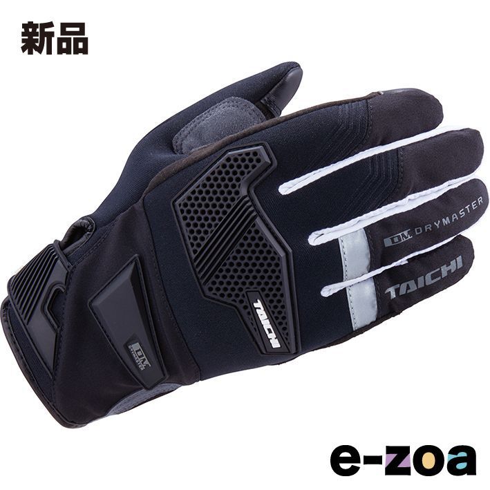 RS-Taichi アールエスタイチ DRYMASTER-FIT エッジ レイングローブ ブラック×ホワイト / XLサイズ RST450BKWHXL (2466854)