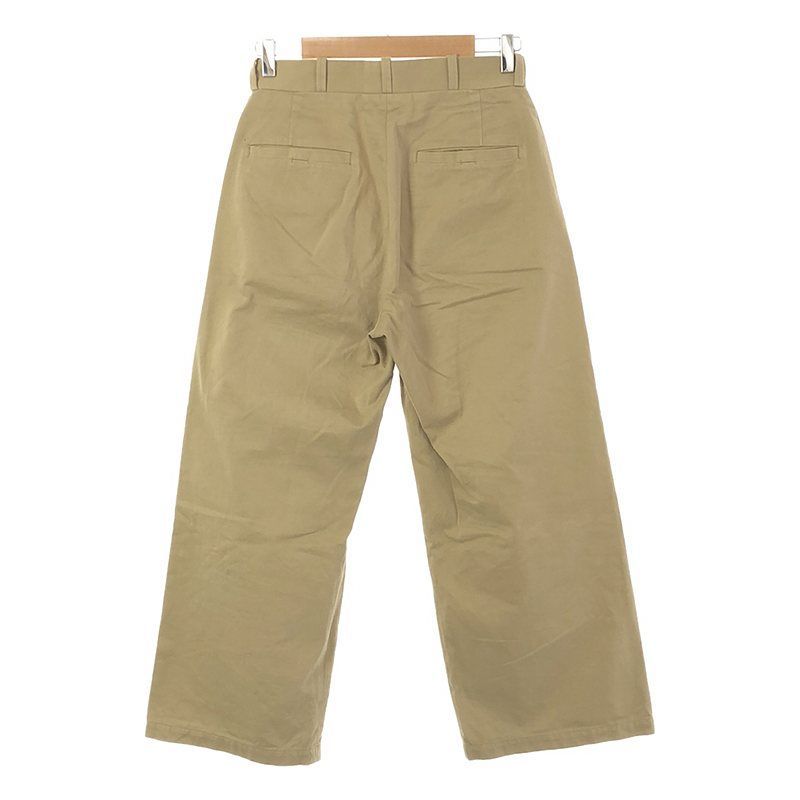 YAECA ベージュ パンツ YAECA / ヤエカ | CHINO CLOTH PANTS WIDE パンツ | 28
