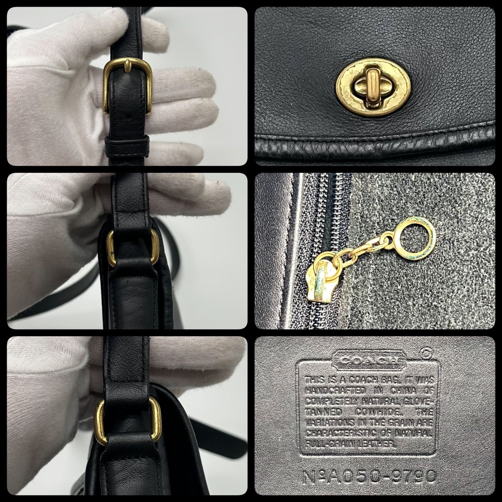 美品 COACH コーチ オールドコーチ 9790 ショルダーバッグ 斜めがけ 