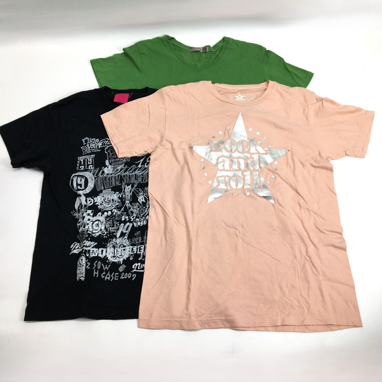 B'z ビーズ ライブTシャツ 3点まとめ Sサイズ Koshi Inaba LIVE