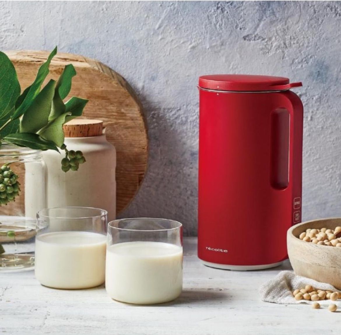 récolte 電気ポット RSY-1 レッド 350ml　新品未使用 人気 訳あり recolte(レコルト) ソイ＆スープブレンダー レッド RSY-1