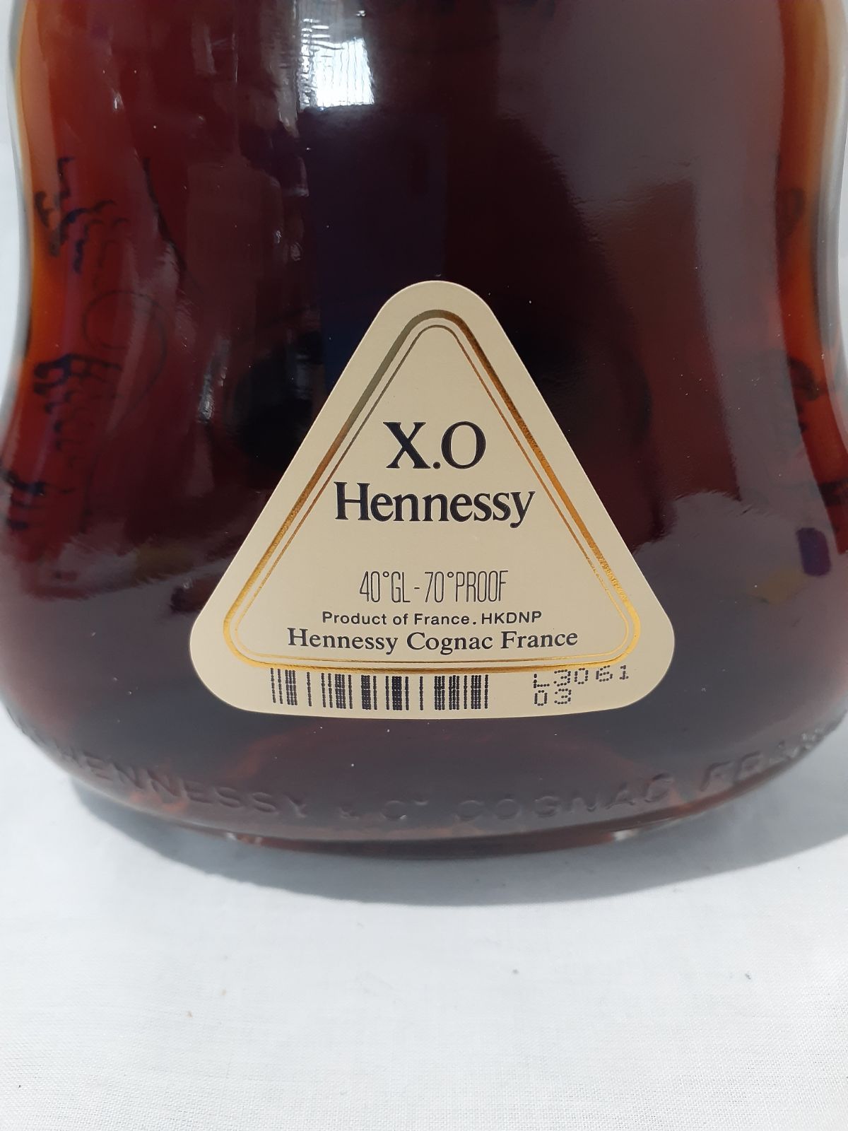 飲料・酒 Hennessy ヘネシー コニャック COGNAC XO ブランデー 古酒