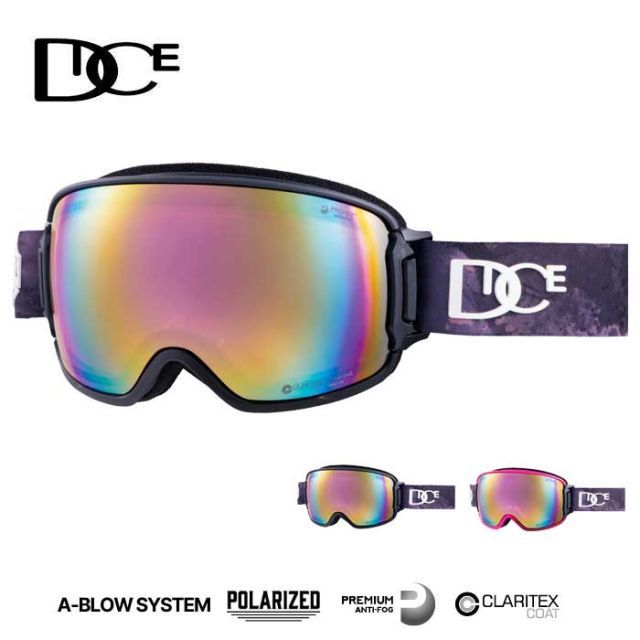 ダイス ゴーグル バンク DICE BK41361 BANK スキー スノボ