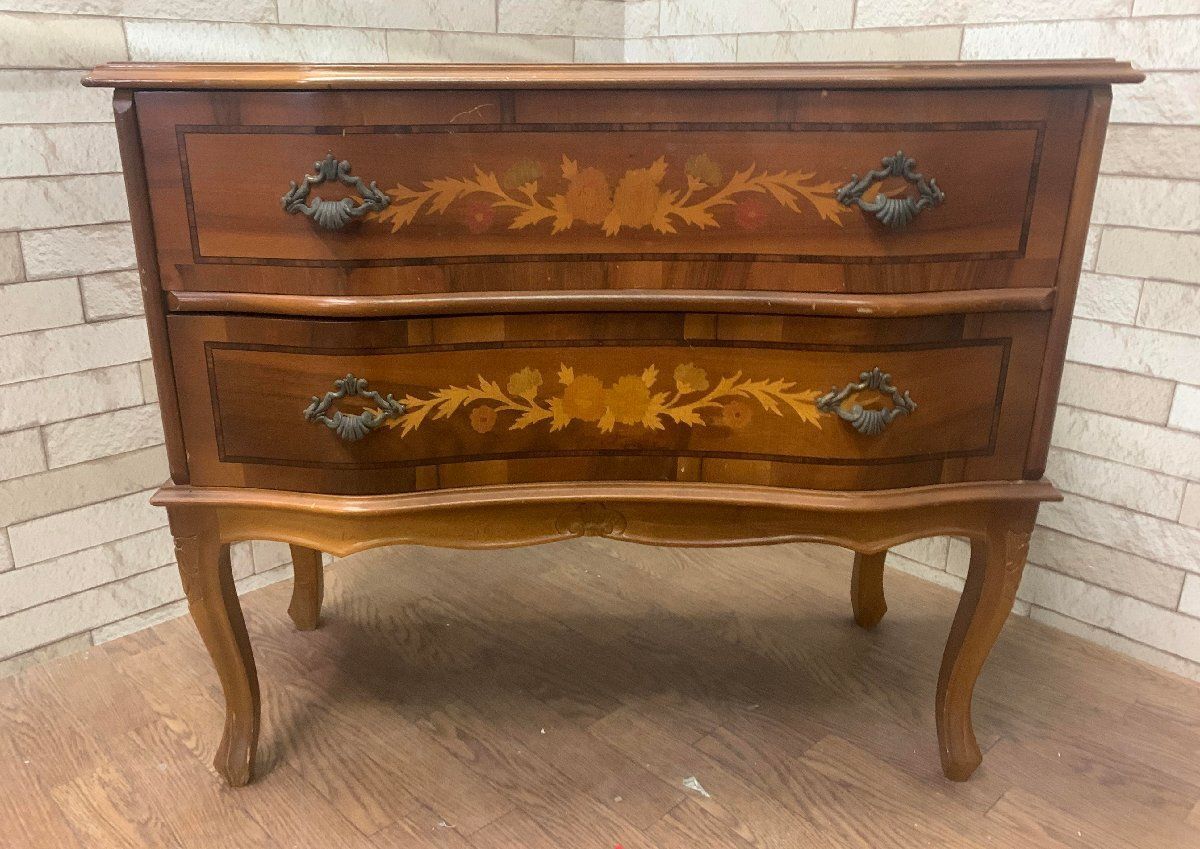 イタリアンクラシック象嵌チェスト 【公式通販】