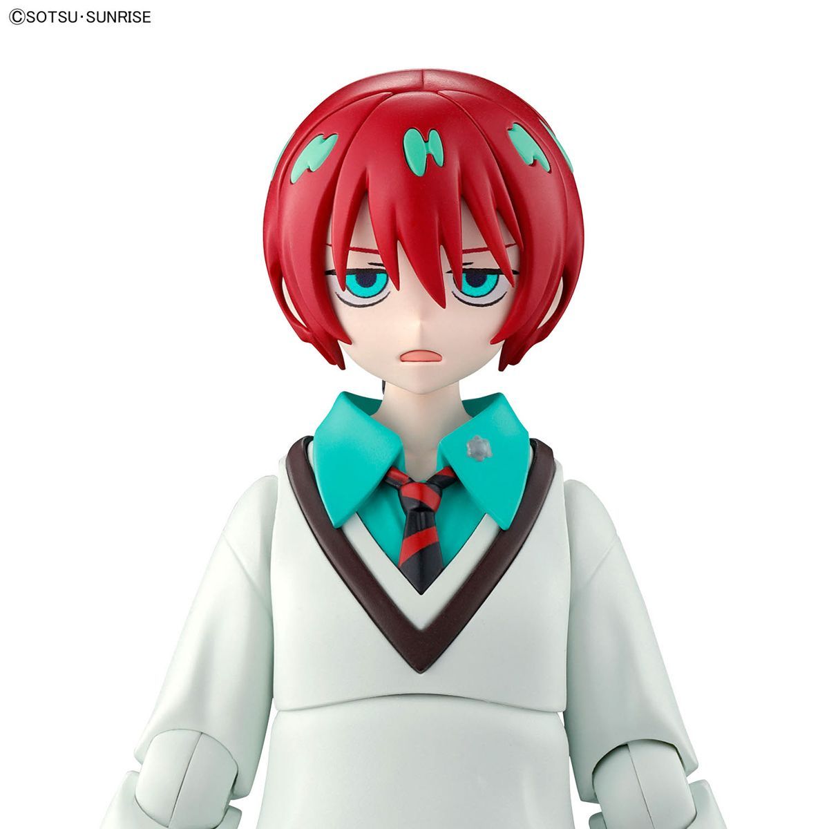HG ジークアクス　Figure-rise アマテ・ユズリハ（マチュ） 半袖の制服を再現できるパーツが付属！『ガンダム ジークアクス