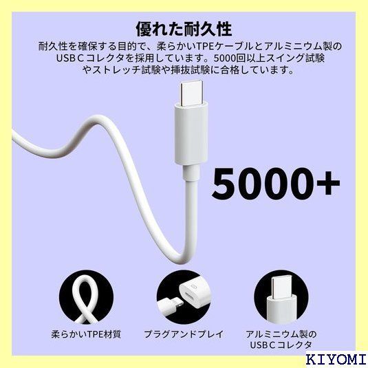 iPhone 変換アダプタ ライトニング 新品未使用 白 データ転送 [3pg]