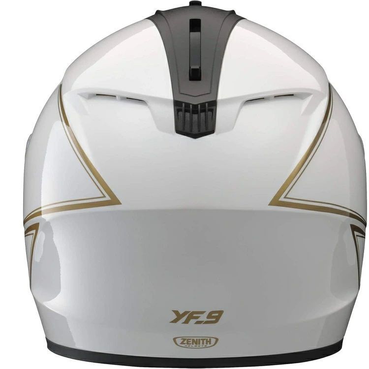 YAMAHA ヤマハ YF-9 ZENITH ヘルメット ピンストライプ パール