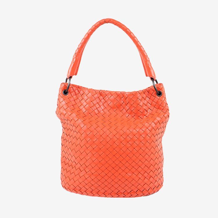 美品】BOTTEGA VENETA イントレチャートハンドバッグ サーモンピンク ヴィンテージ - メルカリ