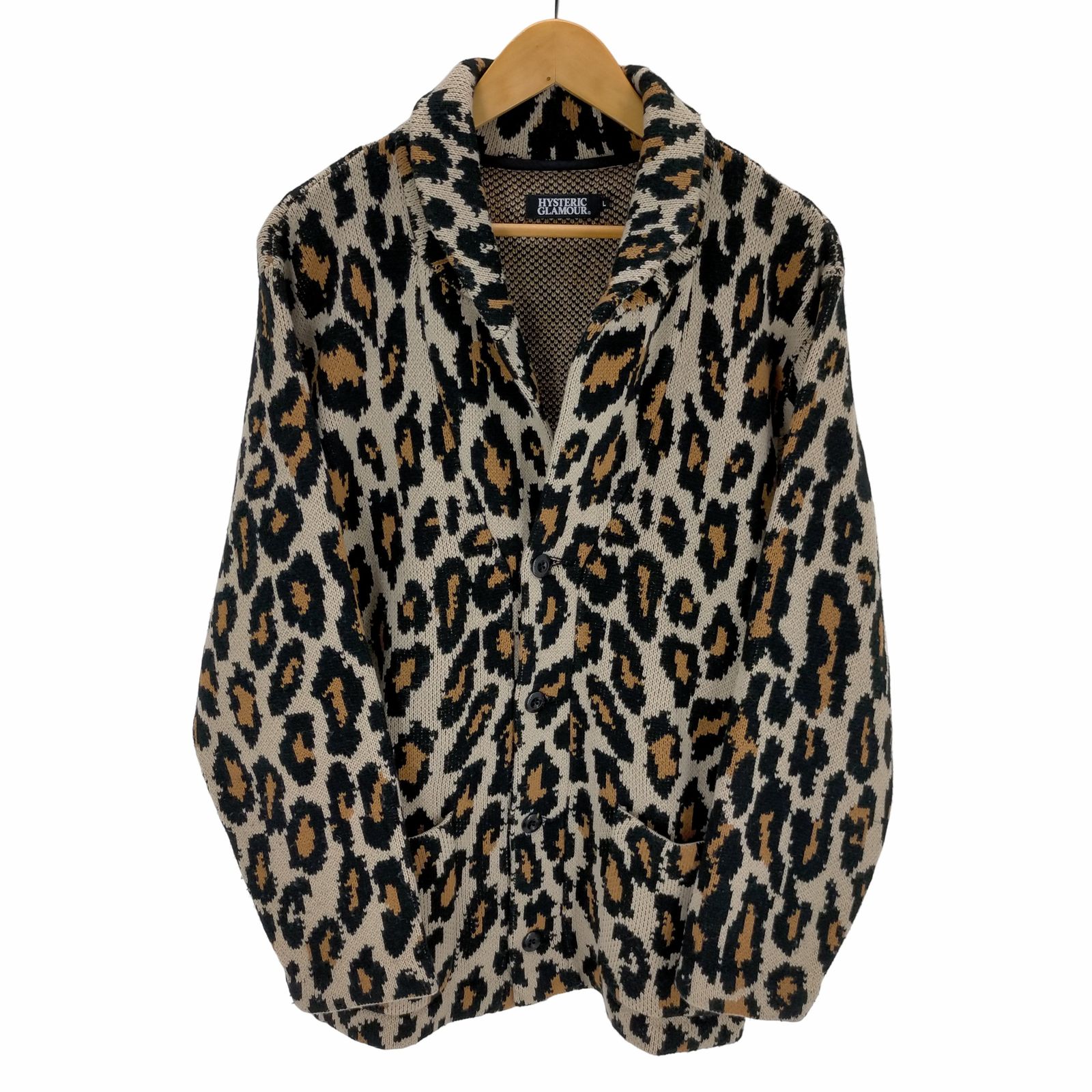 ヒステリックグラマー HYSTERIC GLAMOUR LEOPARD総柄ジャカード