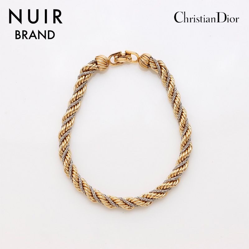 ChristianDior クリスチャンディオール　チェーン　ブレスレット　CD 美品 Christian Dior クリスチャンディオール ヴィンテージCD