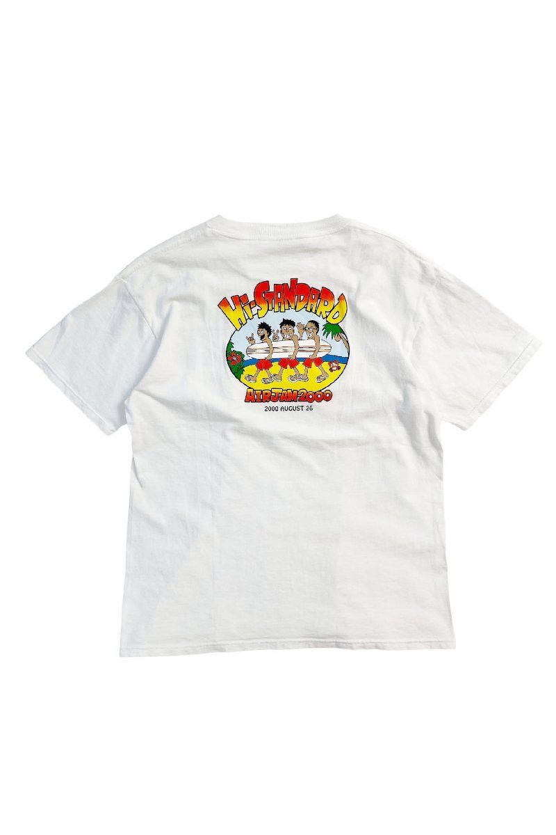 00's Made in USA Hi-STANDARD AIRJAM2000 T-shirt ハイ