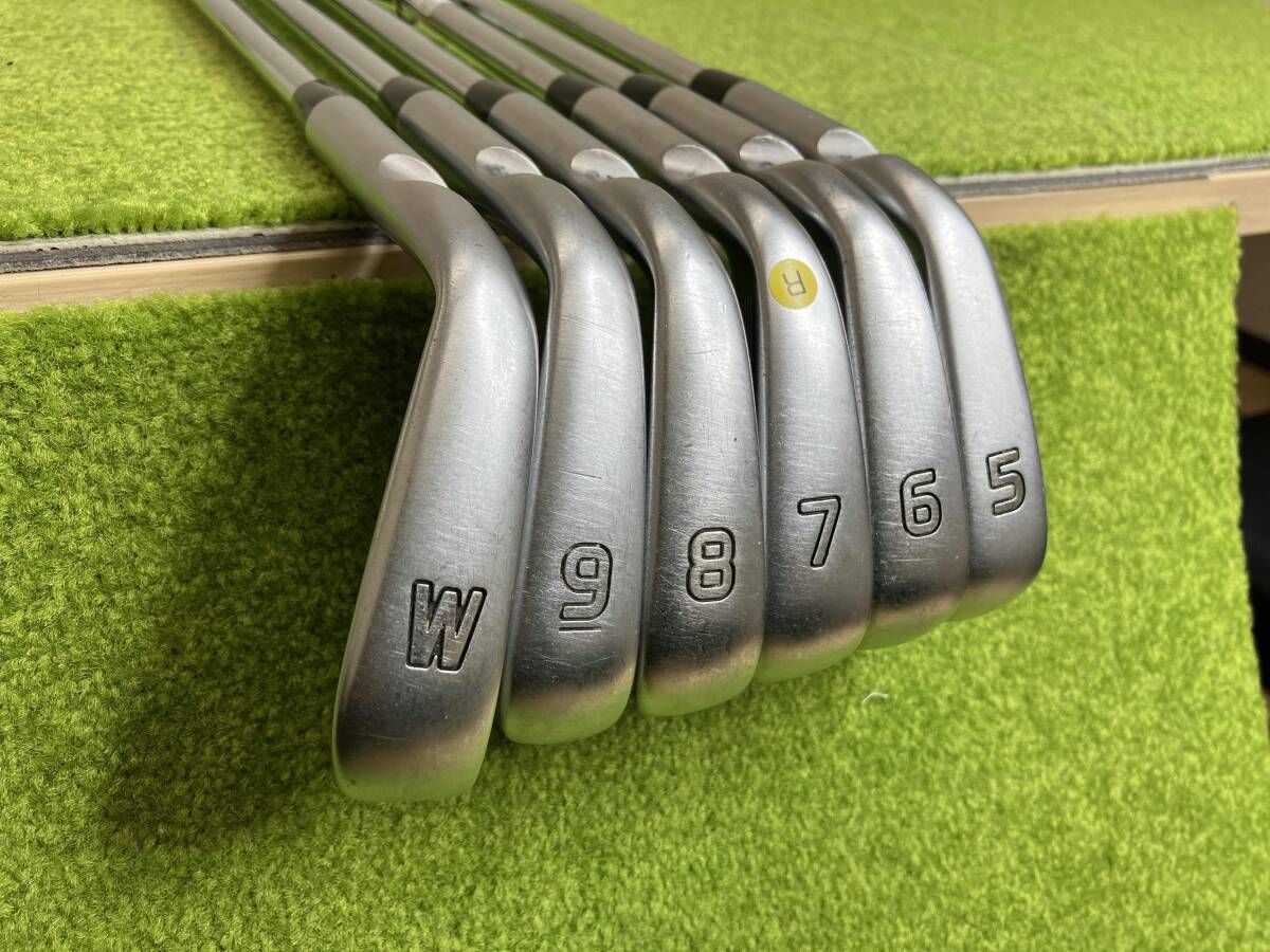 PING i500 FORGED 黒ドット TOUR105 S 7本 PINGピン i500 FORGED 黒