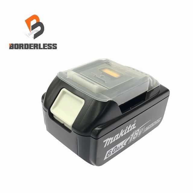 箱なし makita マキタ 18V 6.0Ah 純正 リチウムイオンバッテリー BL1860B リチウムイオン電池 蓄電池 充電池 110778