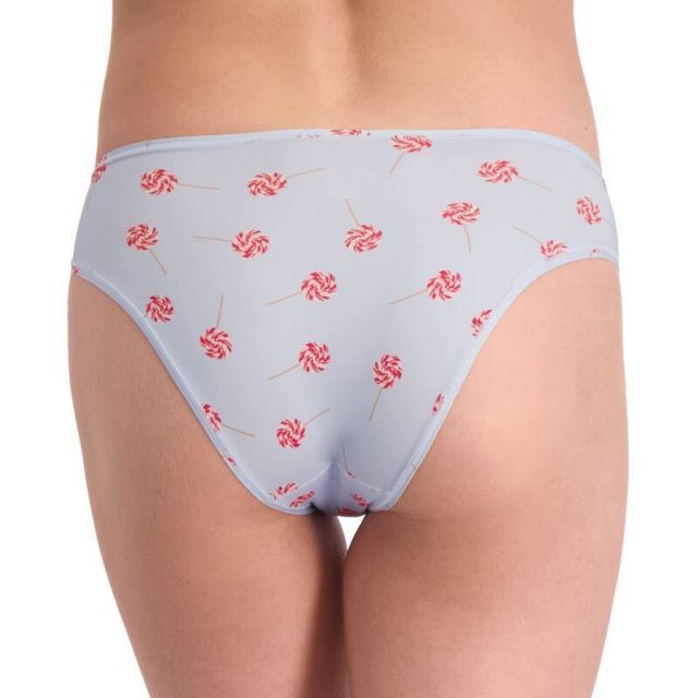 【送料無料】 エスオー レディース パンツ アンダーウェア Juniors' SO Micro Cheeky Bikini Panties SO75-033 Blue Bow Delight
