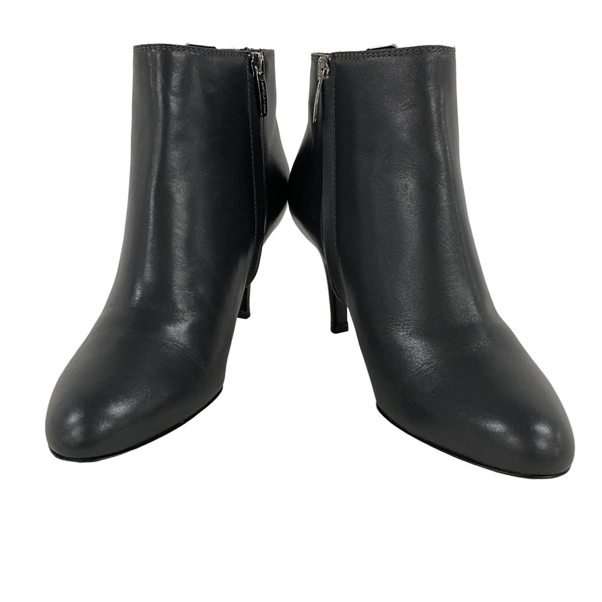 sergio rossi セルジオロッシ ショートブーツ 36 1|2 レディース - ダークグレー レザー