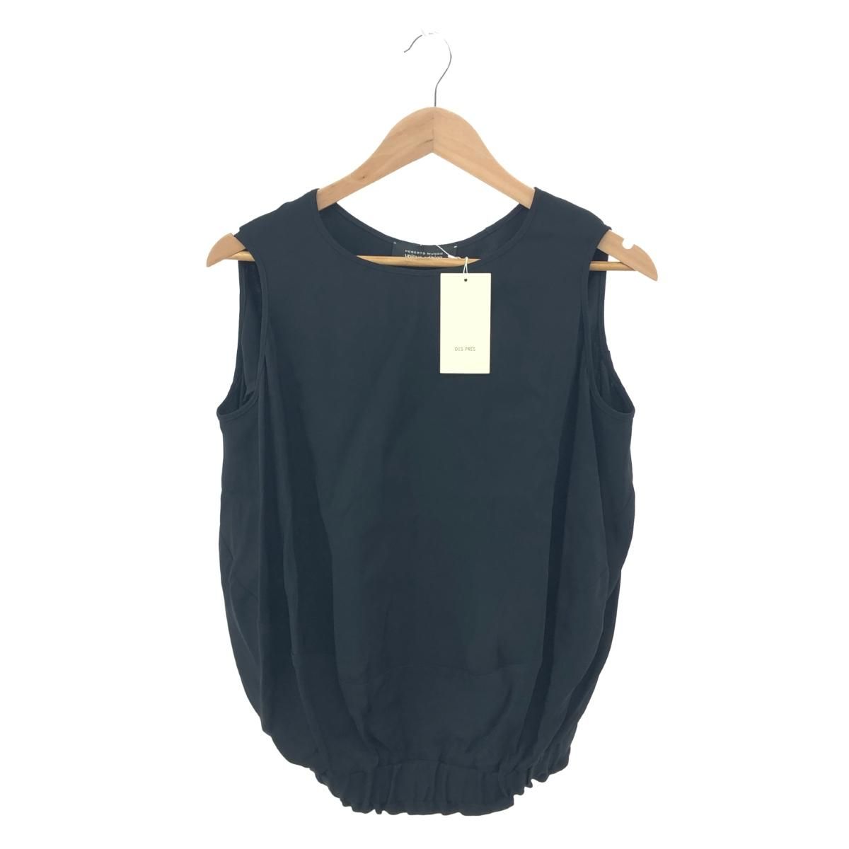 未使用品 ROBERTO MUSSO ×DES PRES ロベルトムッソ×デプレ ノースリーブ ブラウス サイズ:40  ブラック  レディース 　240001144156 未使用品 ROBERTO MUSSO ×DES PRES ロベルトムッソ×デプレ