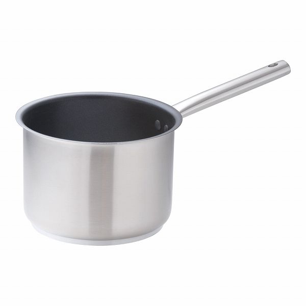 売れ筋 18-8片手深型鍋 ムラノインダクション テフロンセレクト 18cm