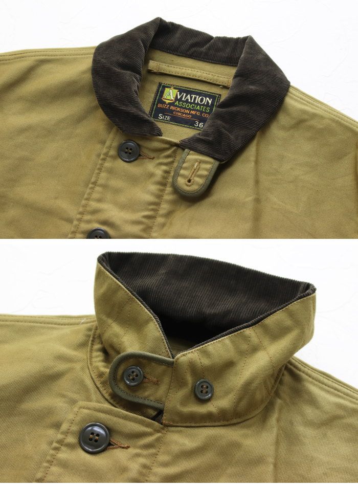 メンズ/Buzz Rickson's/バズリクソンズ/AVIATION ASSOCIATES N-1 CIVILIAN MODEL/N-1 シビリアンモデル アビエーションアソシエイツ/品番：BR15346