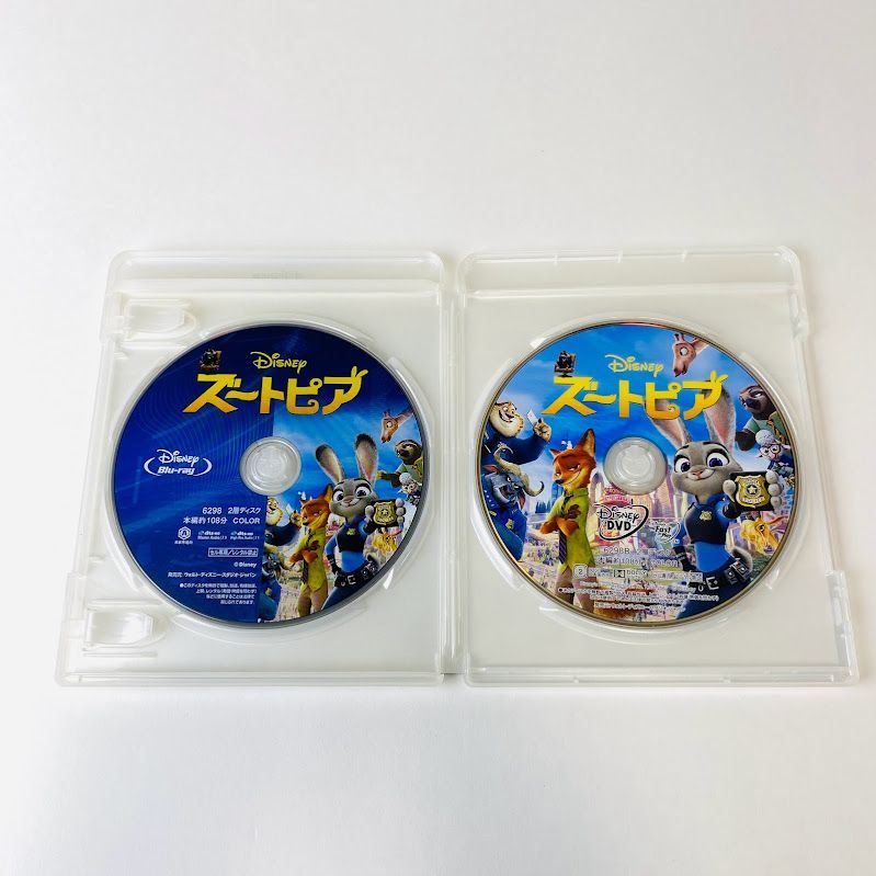 Blu-ray+DVD】ズートピア MovieNEX('16米)〈2枚組〉ブルーレイ Disney ディズニー - メルカリ