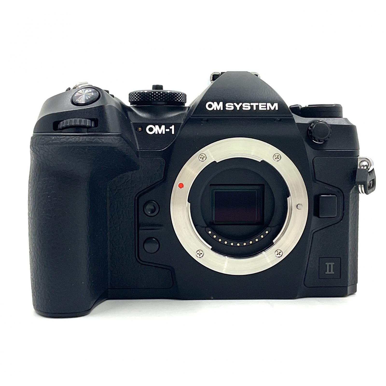 全額返金保証 最速発送 OM SYSTEM デジタル一眼 OM SYSTEM OM-1 Mark II ボディ ブラック 動作 済 シャッター1069回