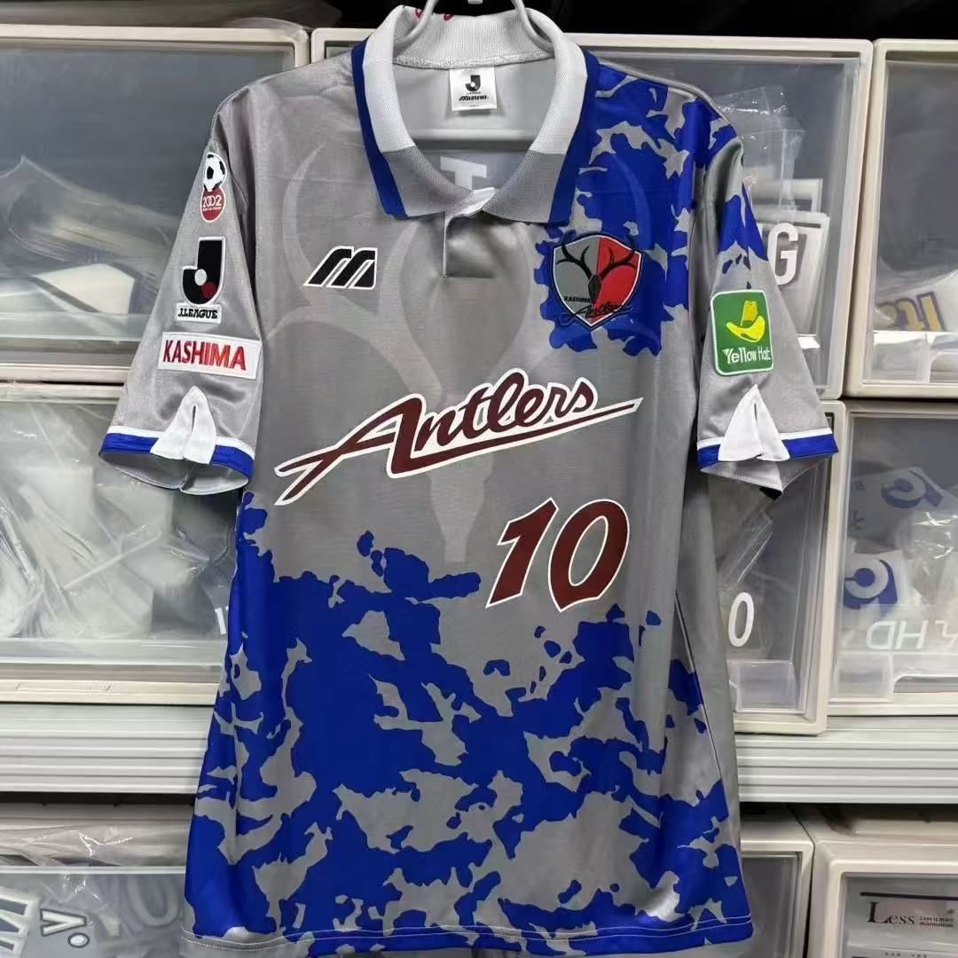 未使用　ミズノ製　95年　鹿島アントラーズ　アウェイ　ユニフォーム 鹿島アントラーズ 95 アウェイ - メルカリ