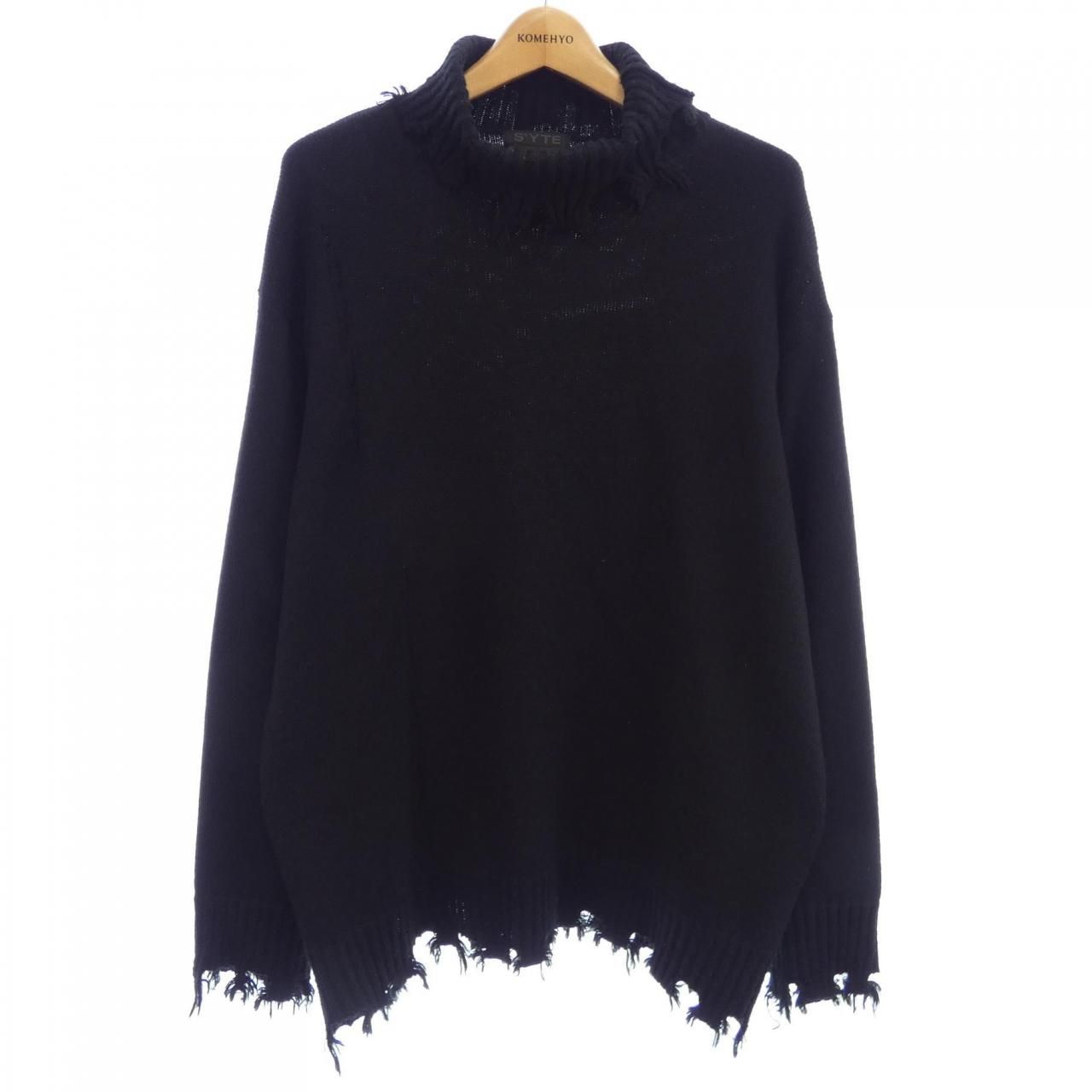 s’yte ダメージニット S'YTE yohji yamamoto ダメージ加工 Ⅴネックセーター（UM-K48